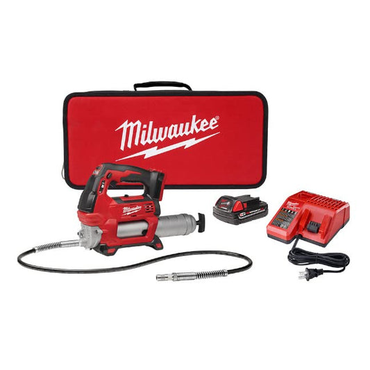 M18 Cordless 2-Speed Grease Gun Kit - No. 2646-21CT